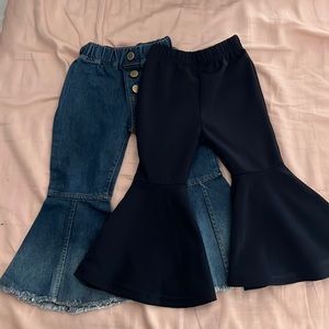Toddler bell bottoms